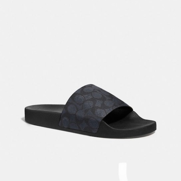 Coach Signature Canvas Pool Slides Brand new Size 9 - Picture 2 of 7